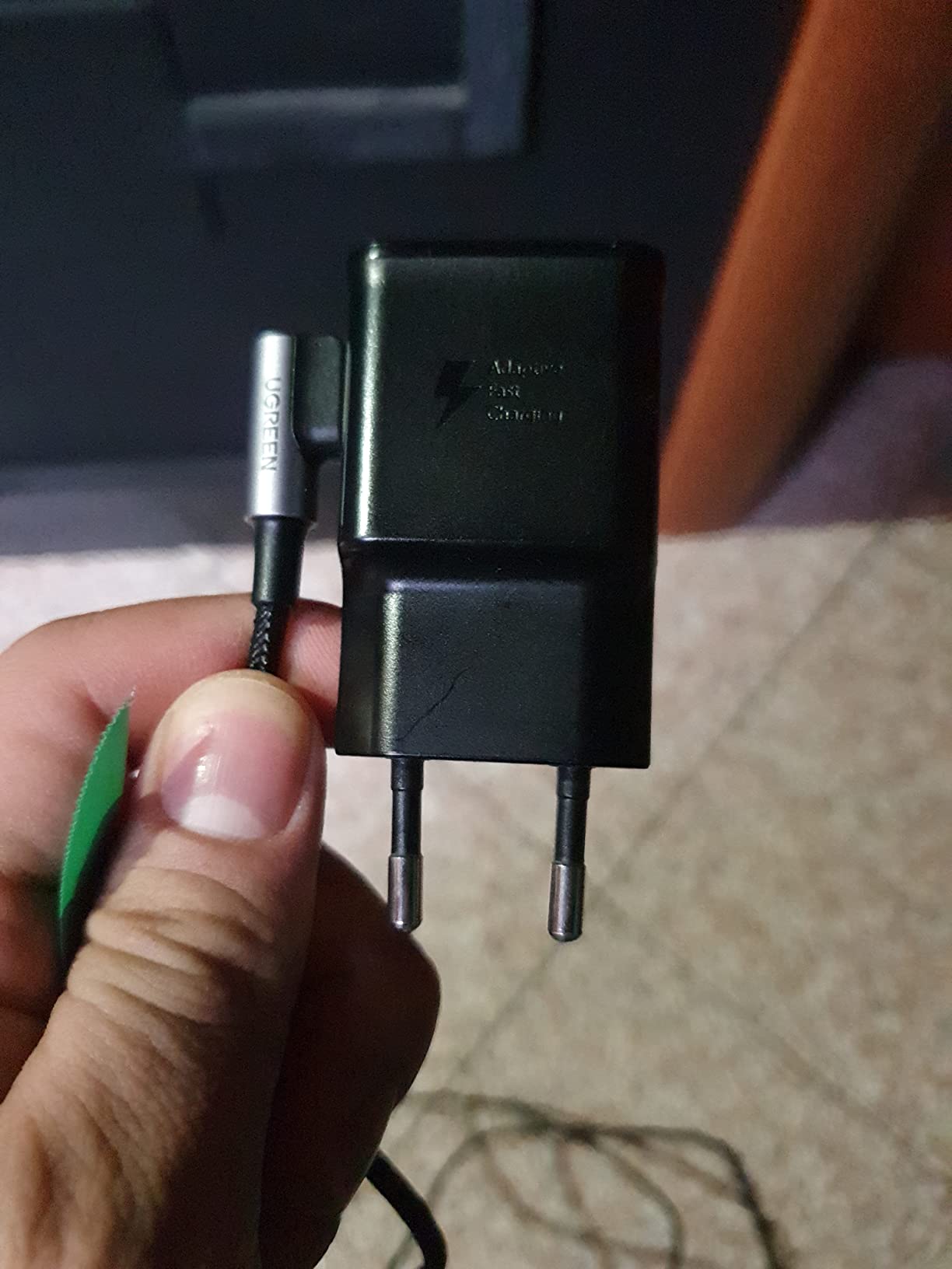 Nylon top e ricarica rapida
