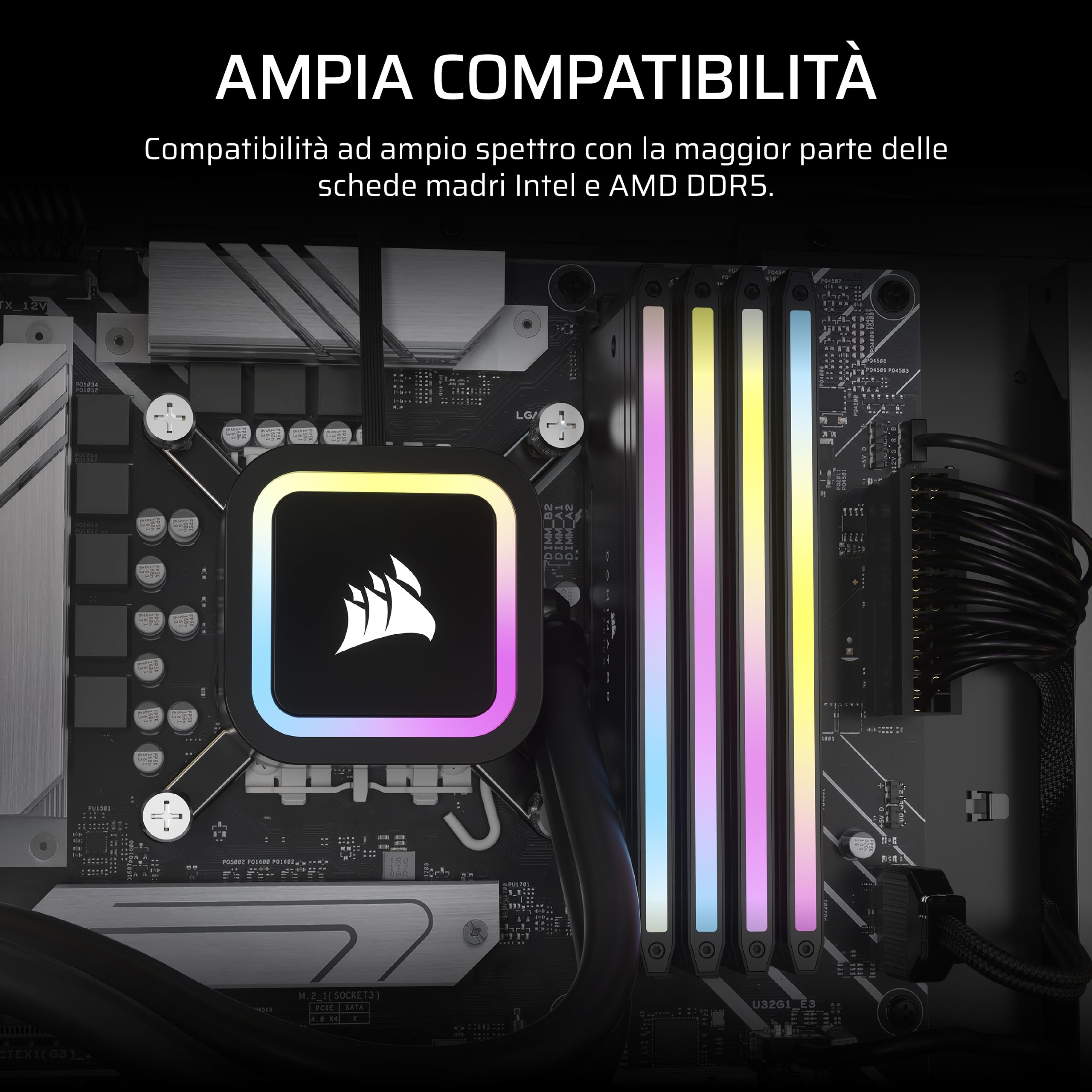 corsair-dominator-titanium-ddr5-rgb-light-enhancement-kit-2-moduli-nero image 5