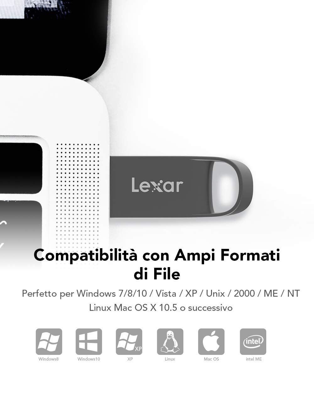 lexar-chiavetta-usb-64gb-usb-2-0-in-metallo-impermeabile image 4