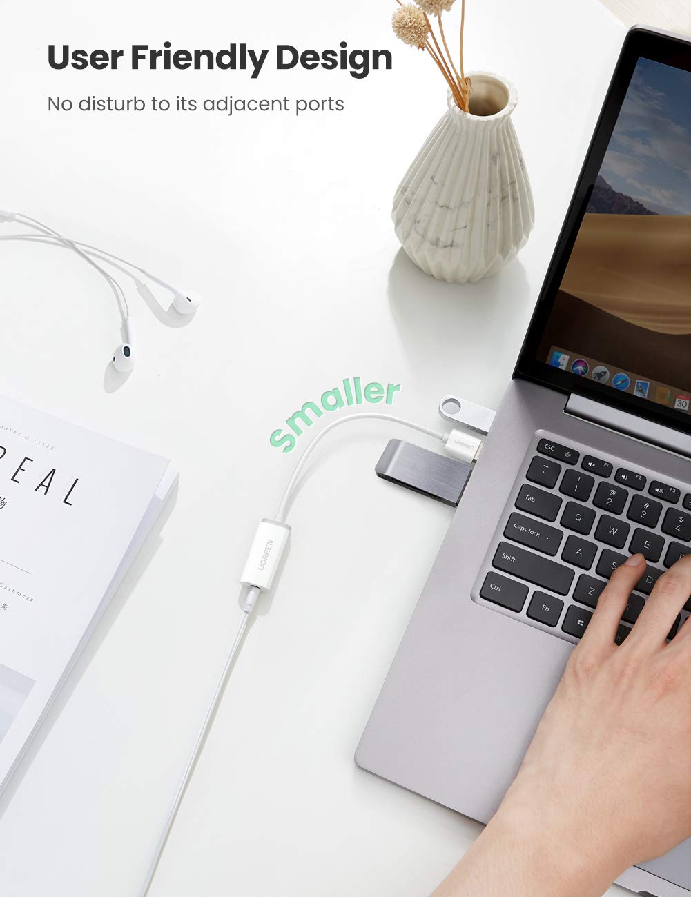 ugreen-scheda-audio-usb-esterna-stereo-usb-a-jack-3-5mm-per-pc-ps5-ps4 image 5