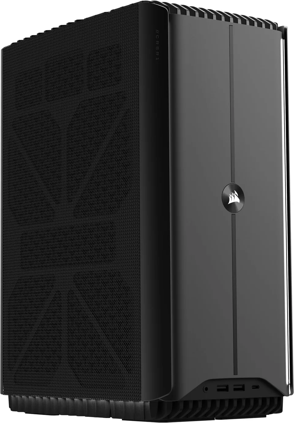 corsair-one-a600-rtx-5080-ryzen-7-9800x3d-64gb-4tb-metallo-scuro image 1