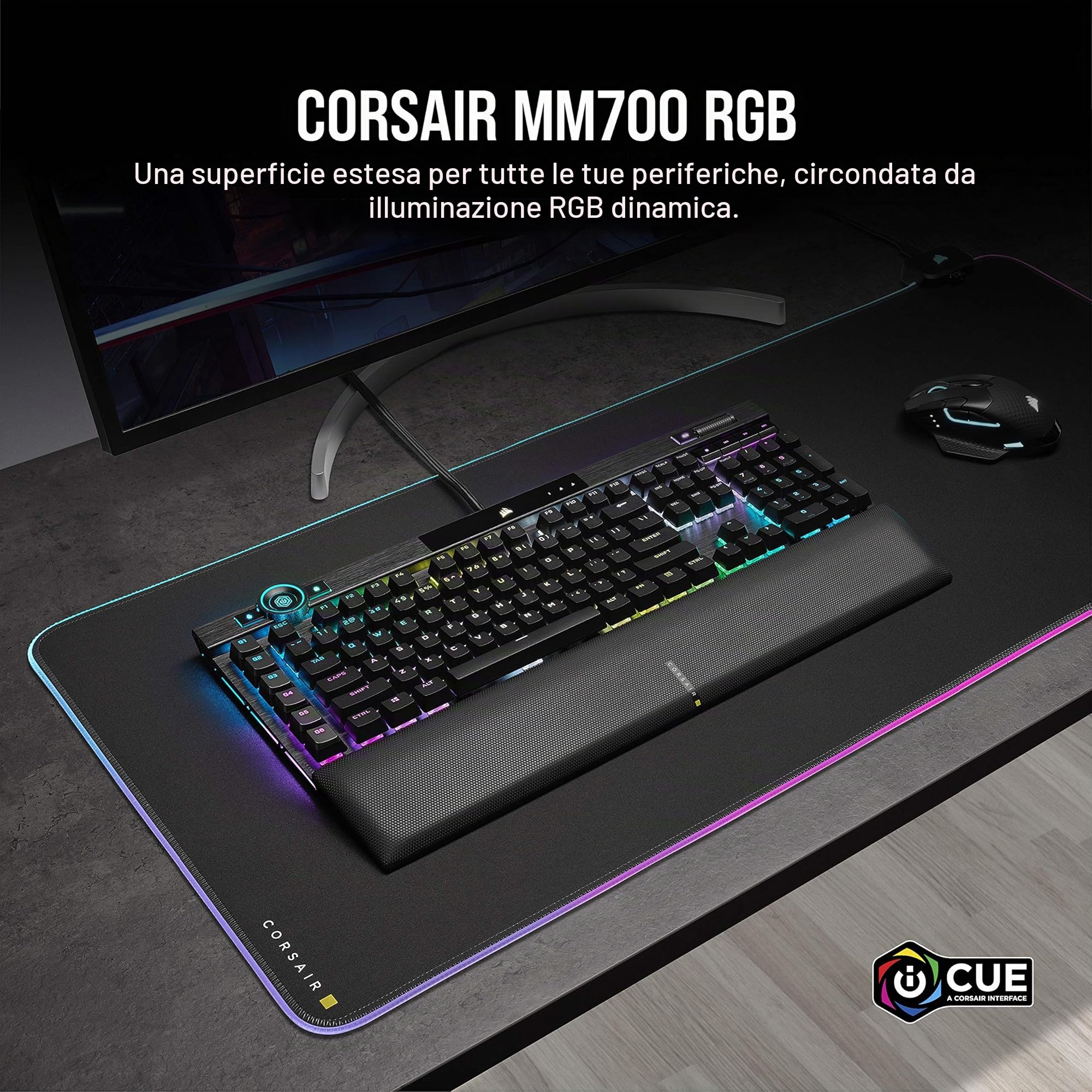 corsair-mm700-rgb-extended-tappetino-mouse-930x400mm-con-hub-usb-nero image 3