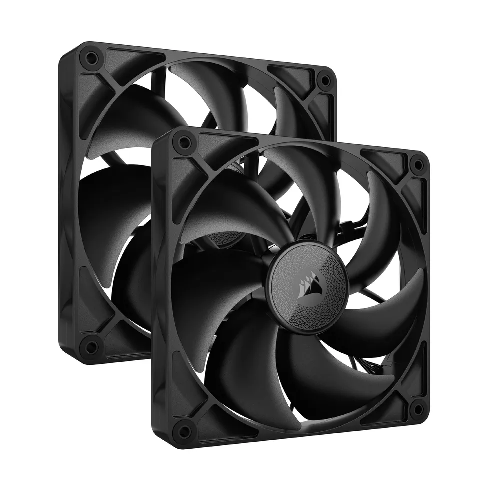 corsair-icue-link-rx140-140mm-ventola-pwm-nero-confezione-doppia-con-system-hub image 1