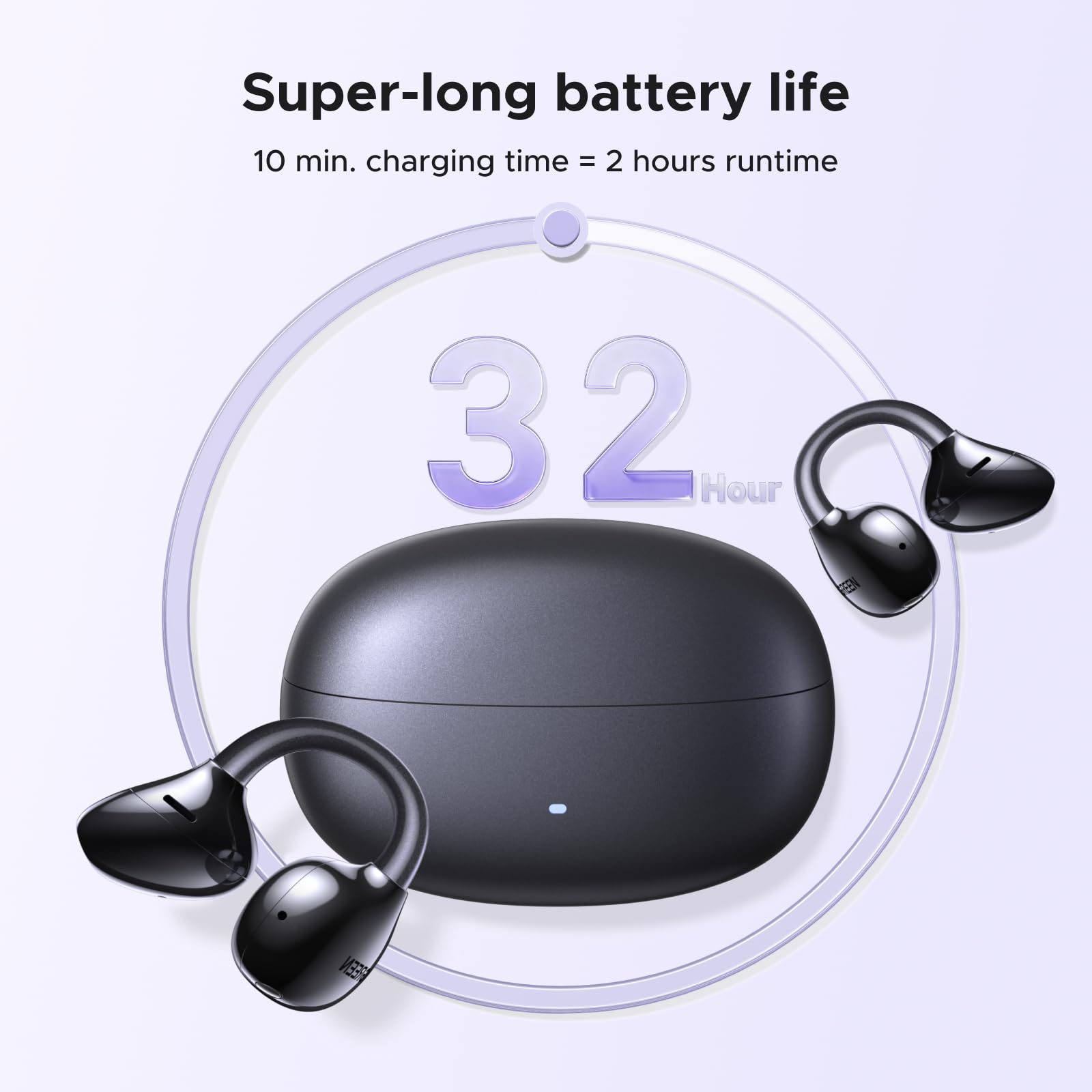 ugreen-clipbuds-pro-auricolari-bluetooth-sport-open-ear-anc-ibrida-adattiva-bt-6 image 6