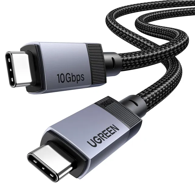 ugreen-cavo-usb-c-video-4k-60hz-10gbps-240w-pd-3-1-type-c-1m-nylon image 1