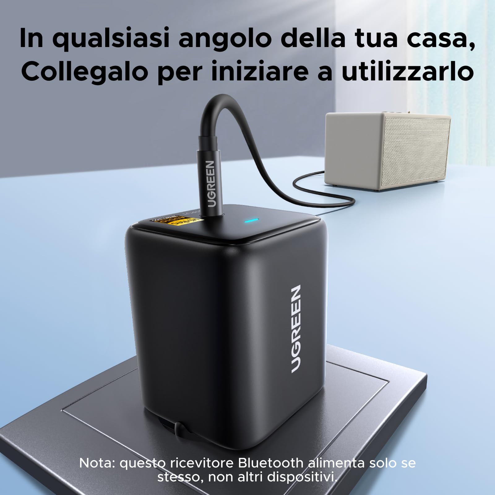 ugreen-ricevitore-bluetooth-6-0-ldac-hi-res-con-jack-3-5mm image 5
