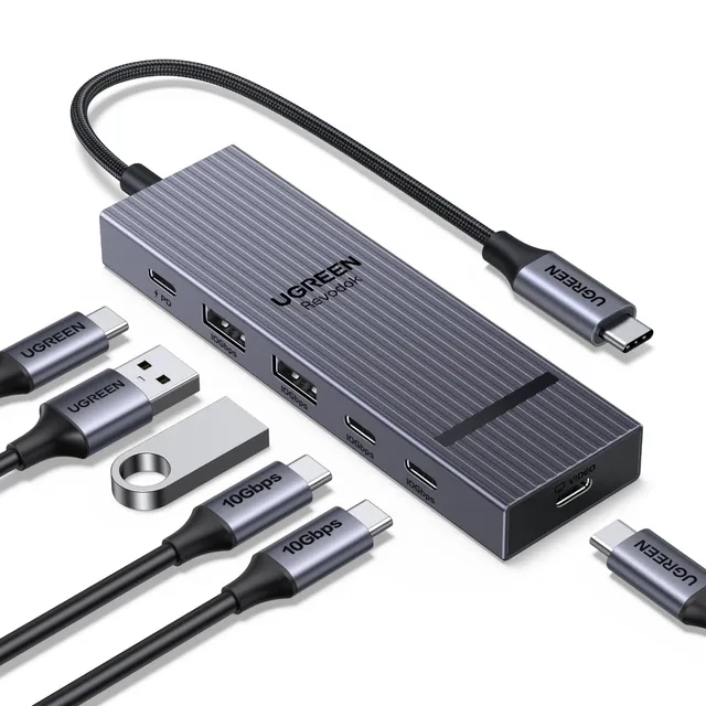 ugreen-revodok-pro-hub-usb-c-6-in-1-10gbps-4k60hz-pd-100w image 1