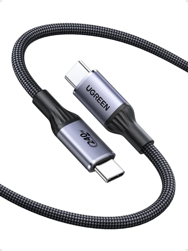 ugreen-cavo-usb-c-240w-pd-3-1-certificato-usb-if-1m-nylon image 1