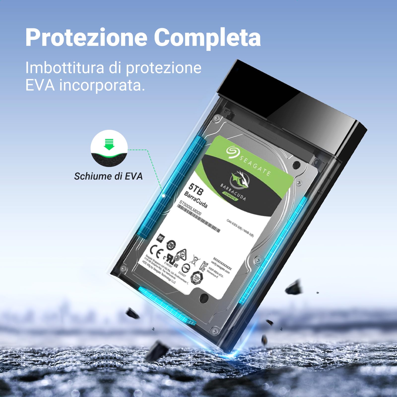 ugreen-case-esterno-per-hdd-ssd-2-5-usb-3-0-5gbps-nero image 7