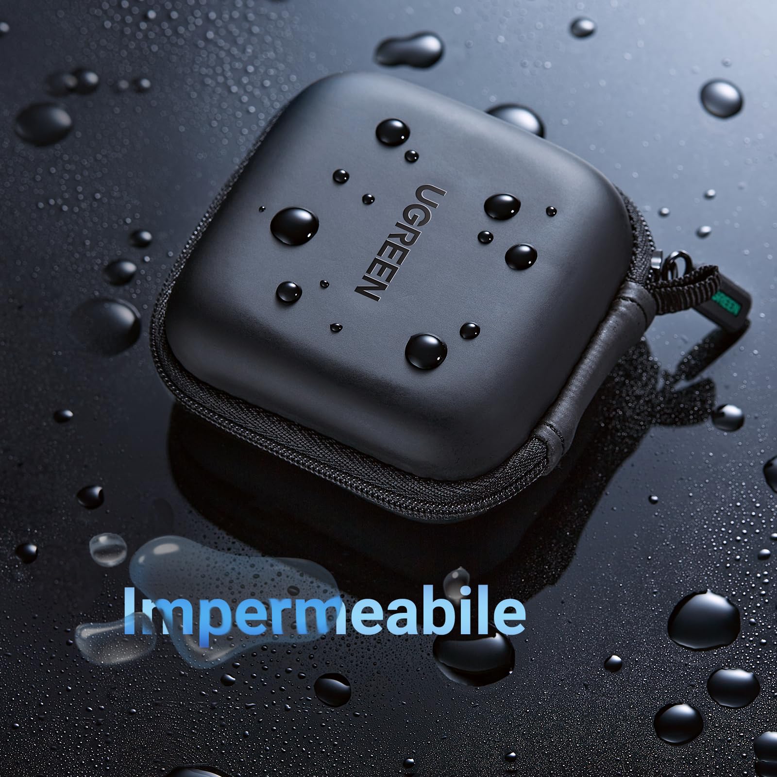 ugreen-custodia-rigida-eva-per-auricolari-e-accessori-usb-nero image 6