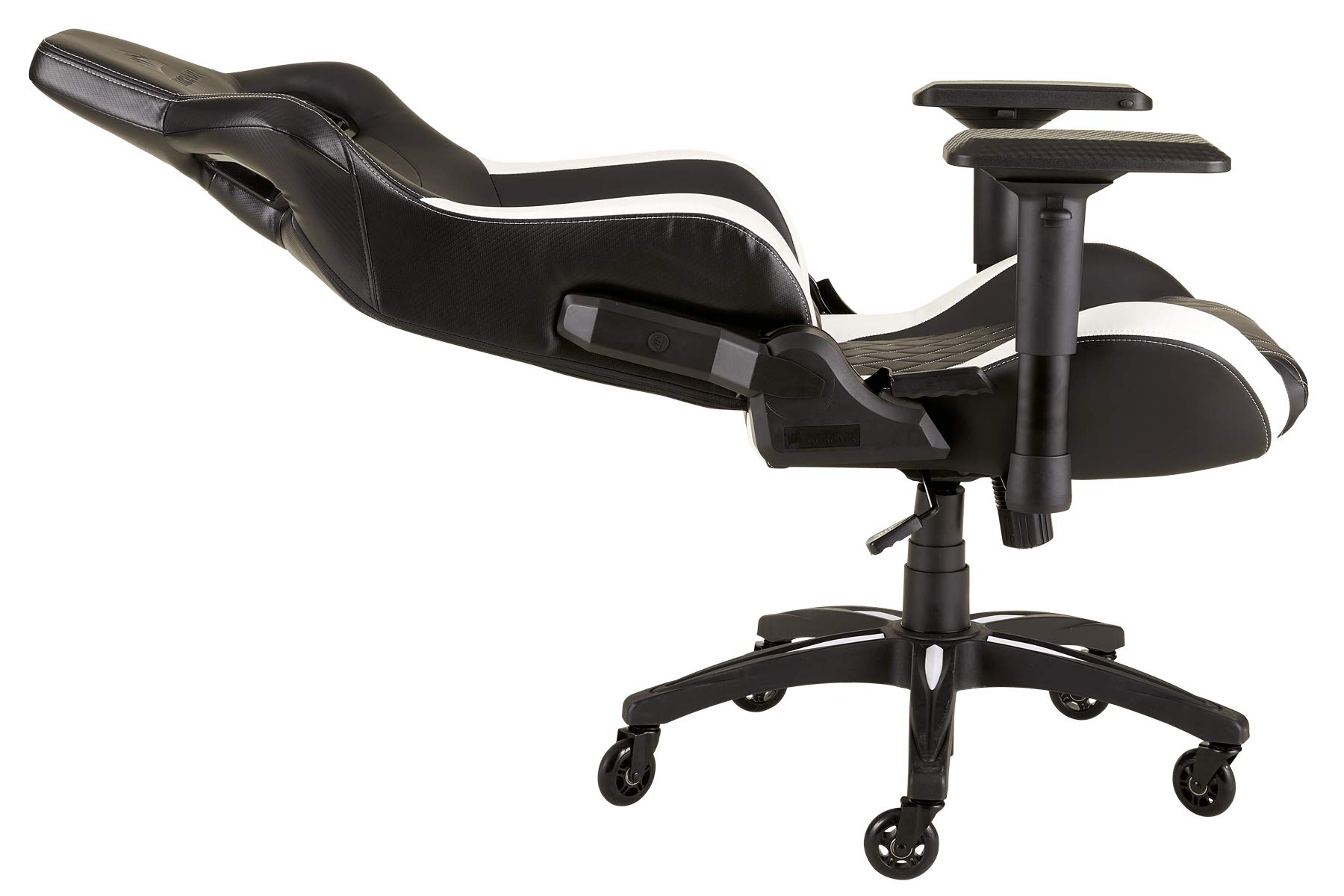 corsair-t1-race-sedia-gaming-similpelle-nero-bianco image 4