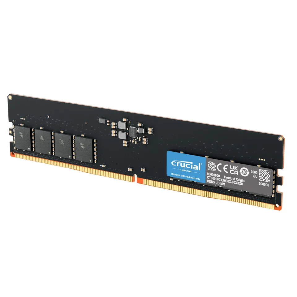 crucial-ram-ddr5-8gb-4800mhz-cl40-udimm-ct8g48c40u5-per-pc-desktop image 1