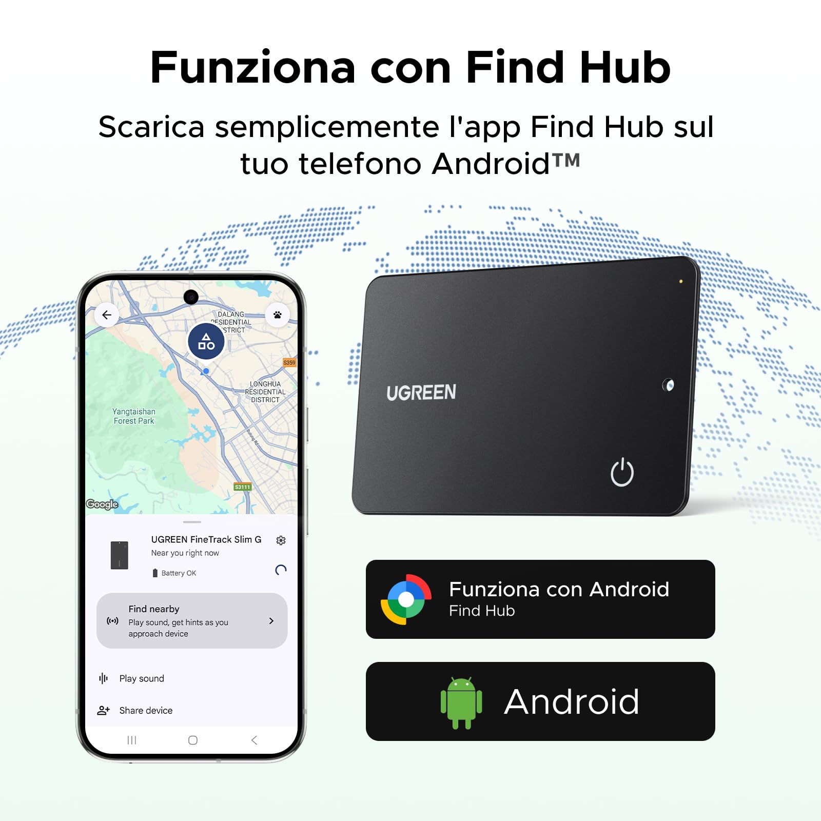 ugreen-finetrack-slim-g-smart-finder-tracker-bluetooth-per-android image 2