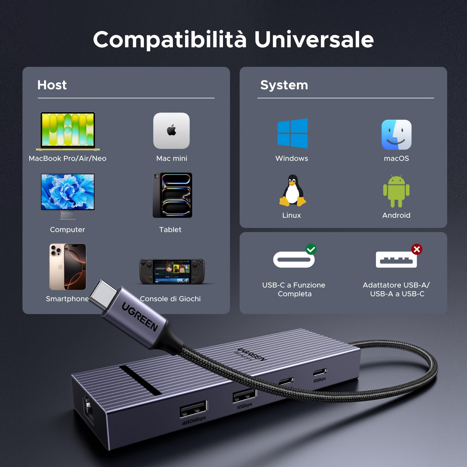 ugreen-revodok-pro-hub-usb-c-displayport-7-in-1-pd-100w image 8