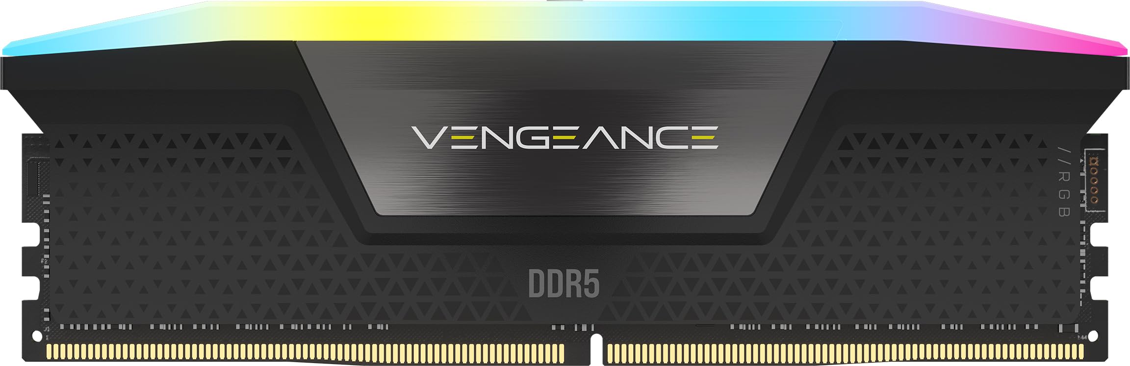 corsair-vengeance-rgb-ddr5-16gb-1-x-16gb-5600mhz-cl40-ram-desktop-nero-intel-xmp image 1