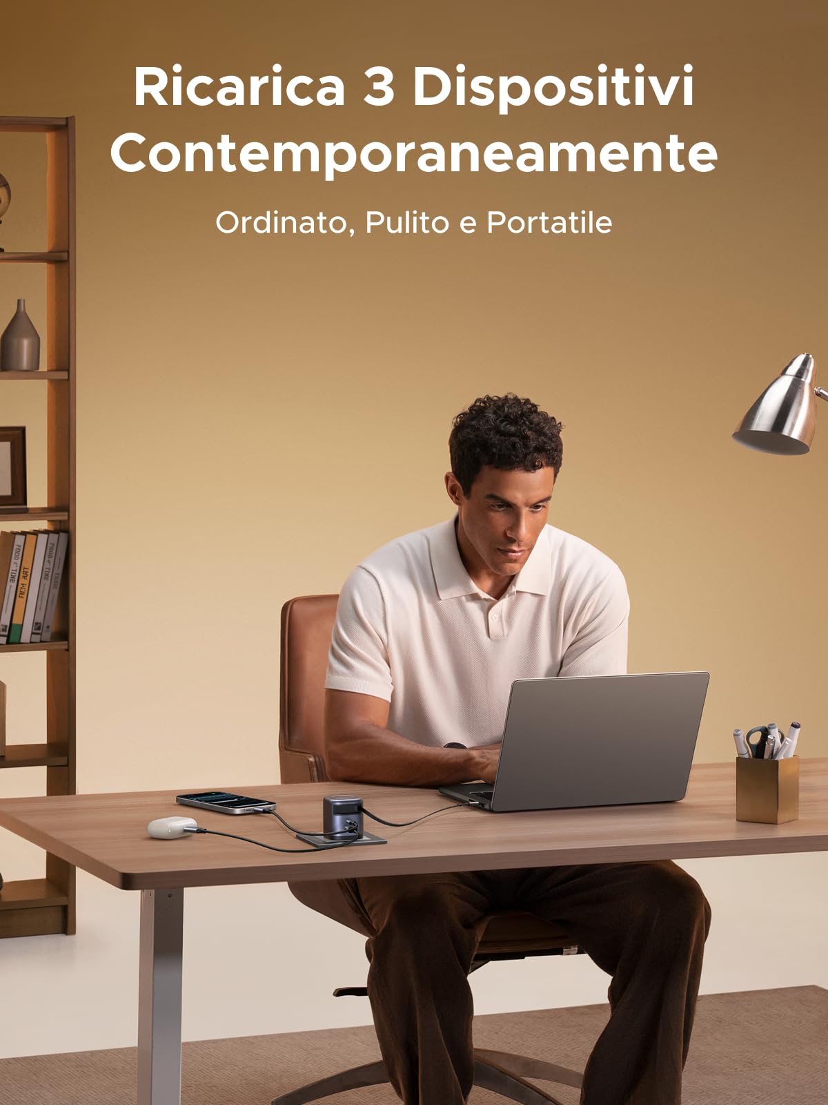 ugreen-nexode-45w-caricatore-usb-c-gan-3-in-1-con-cavo-retrattile-pd-3-0-pps-25w image 4