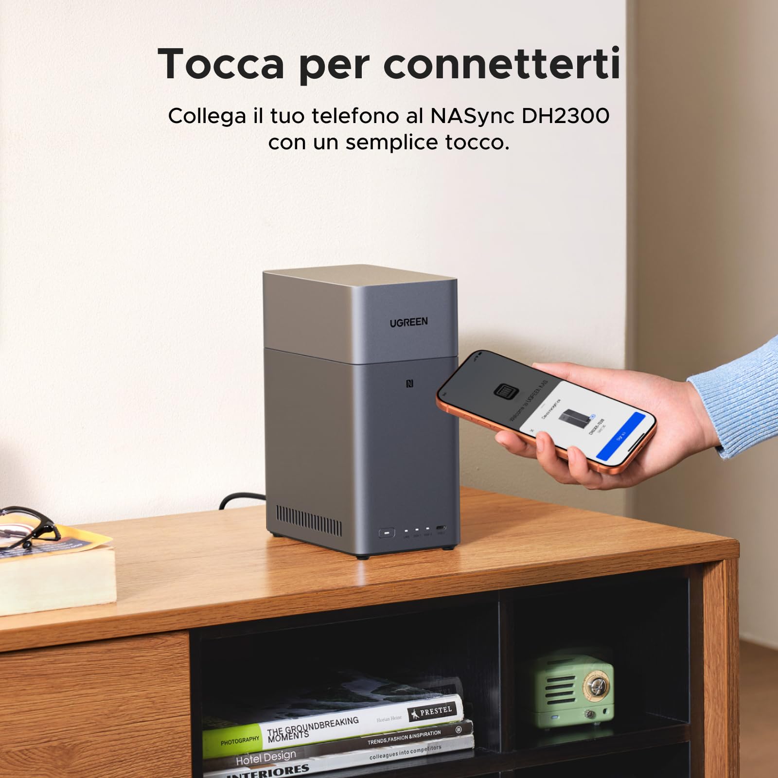 ugreen-nasync-dh2300-nas-2-vani-rk3576-8-core-4gb-senza-hdd image 8
