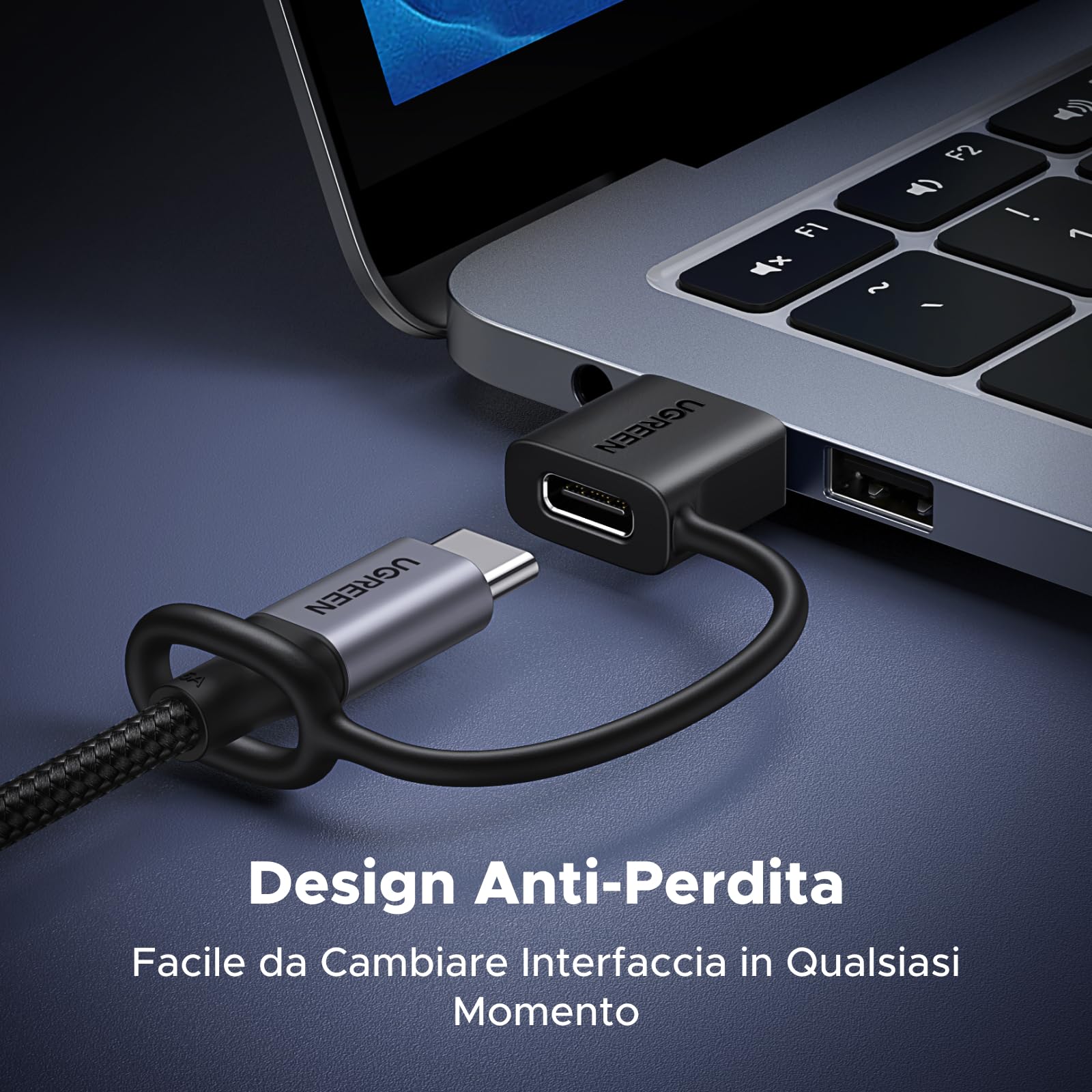 ugreen-adattatore-usb-c-a-usb-a-3-1-10gbps-confezione-2-pezzi image 6