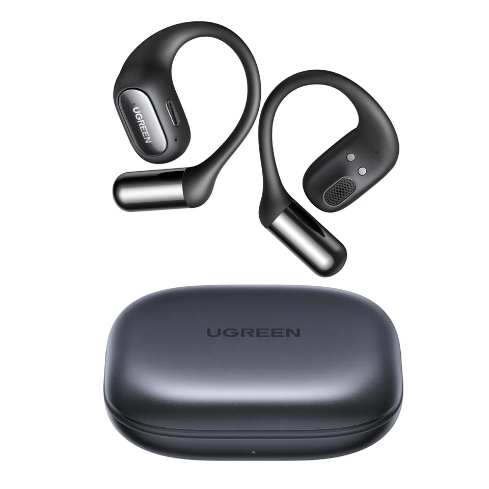 ugreen-fitbuds-cuffie-open-ear-bluetooth-6-0-enc-28-ore-nero image 1