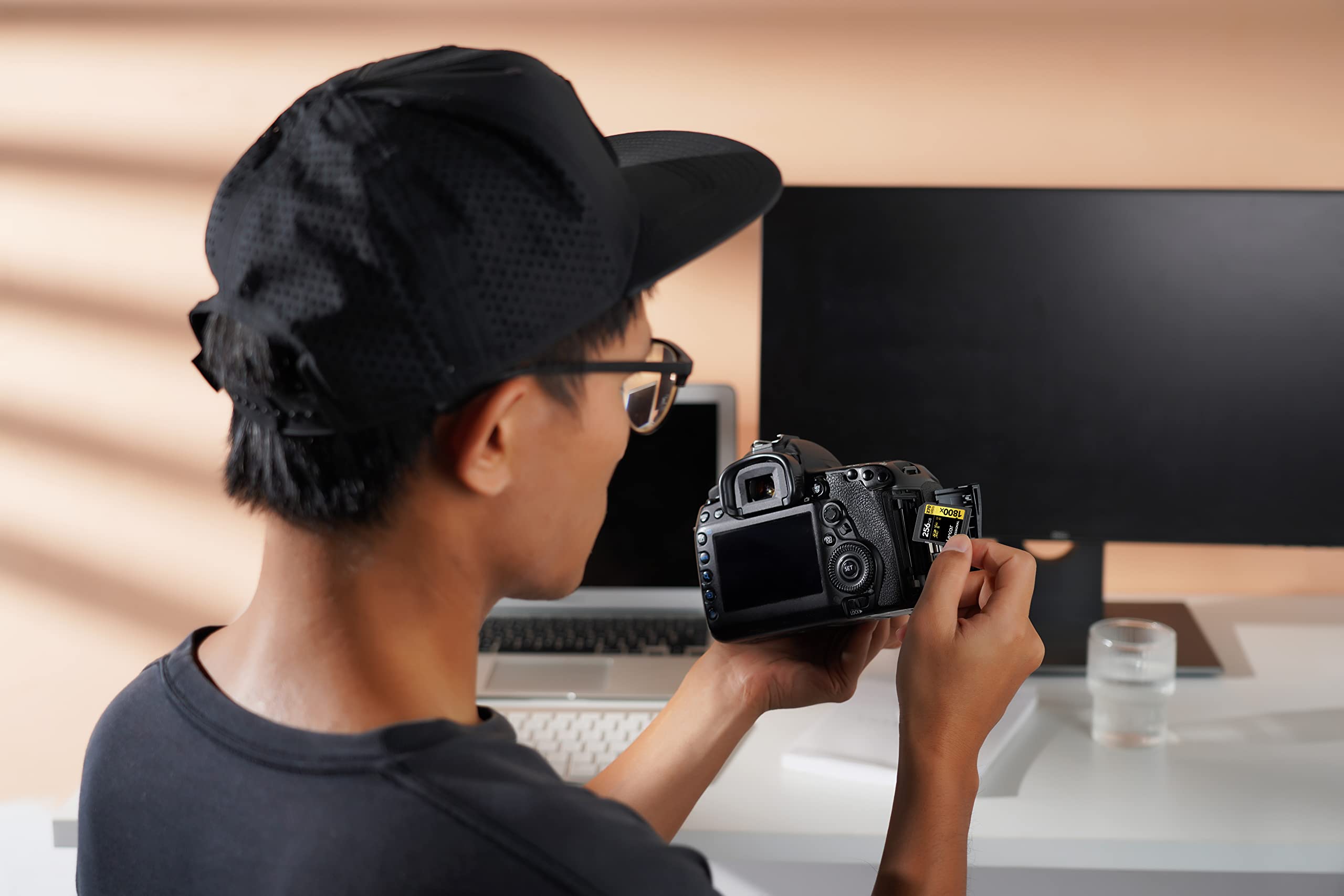 lexar-professional-gold-sdxc-256gb-1800x-uhs-ii-v60-nero image 2