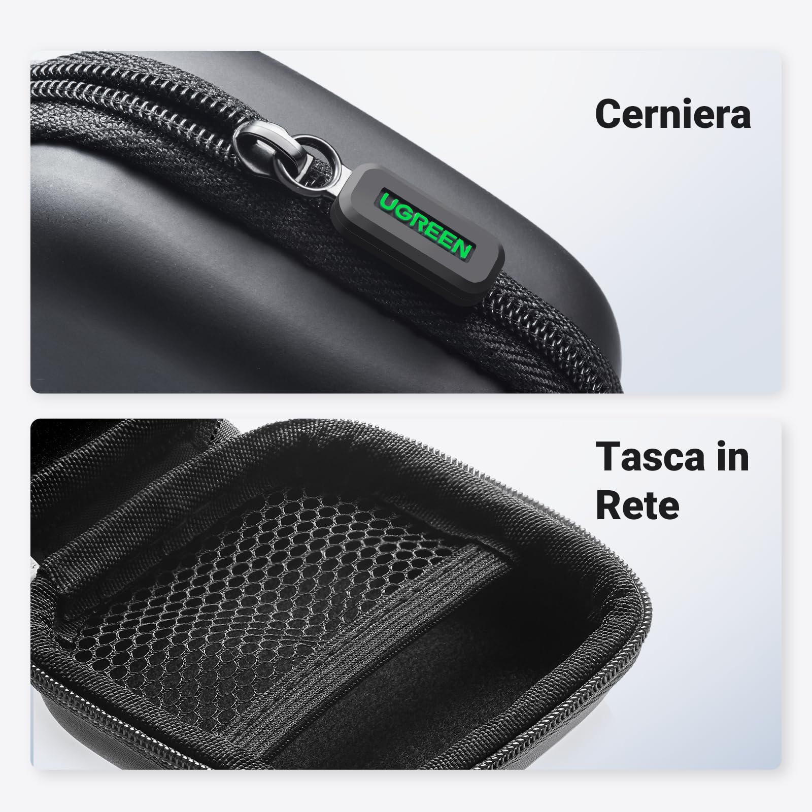 ugreen-custodia-rigida-eva-per-auricolari-e-accessori-usb-nero image 3