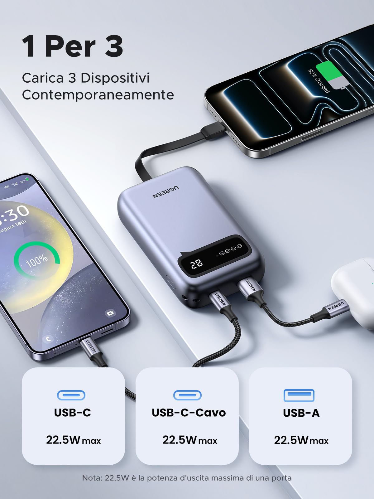 ugreen-zapix-power-bank-20000mah-22-5w-usb-c-rapida-20w image 4