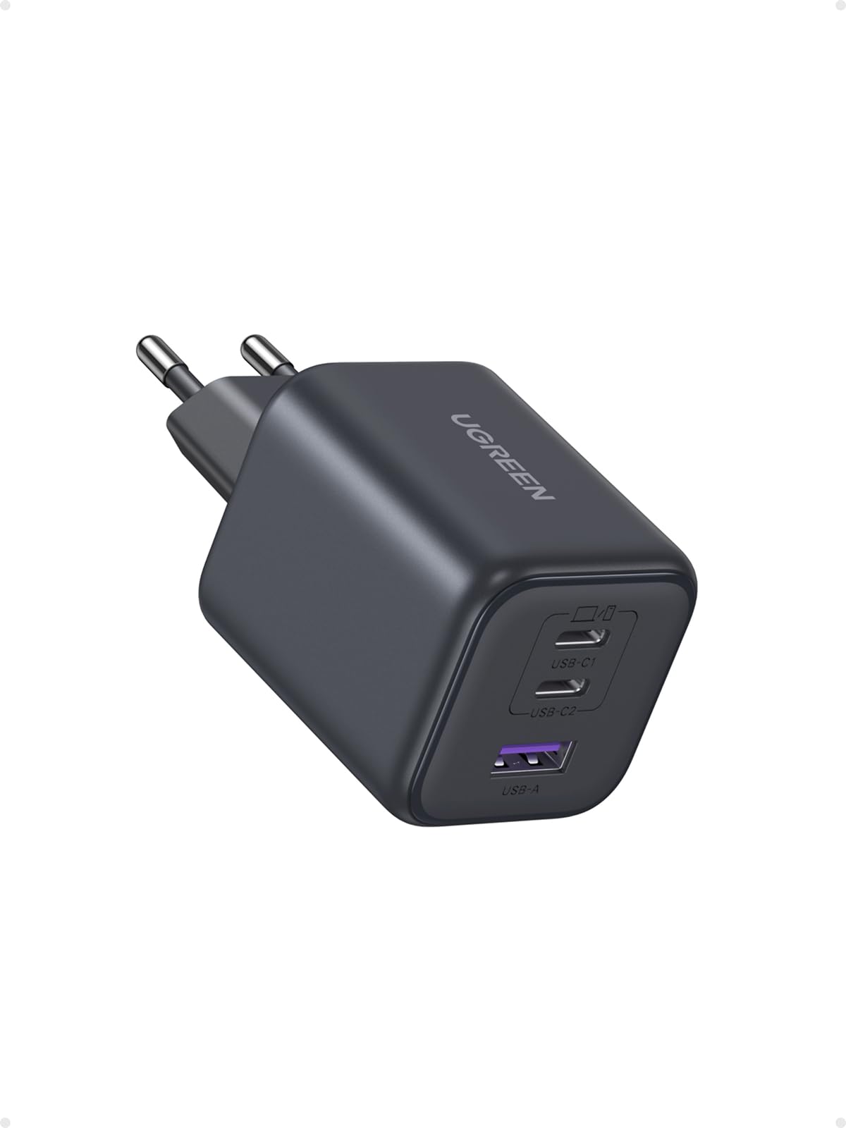 ugreen-zapix-caricatore-usb-c-45w-gan-rapido-3-porte-sfc-2-0 image 1