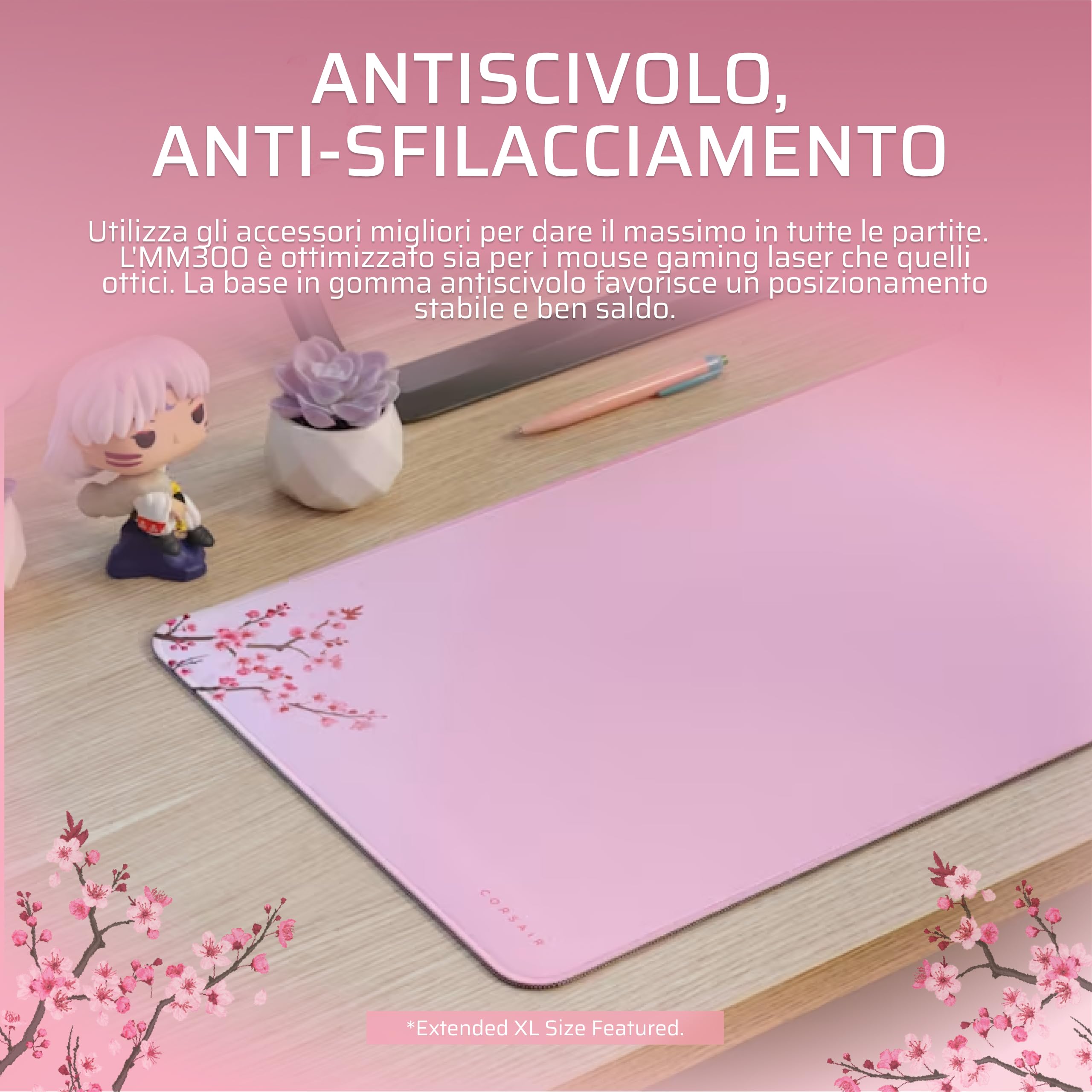 corsair-mm300-m-tappetino-per-mouse-da-gioco-anti-fray-cherry-blossom-tessuto-me image 4