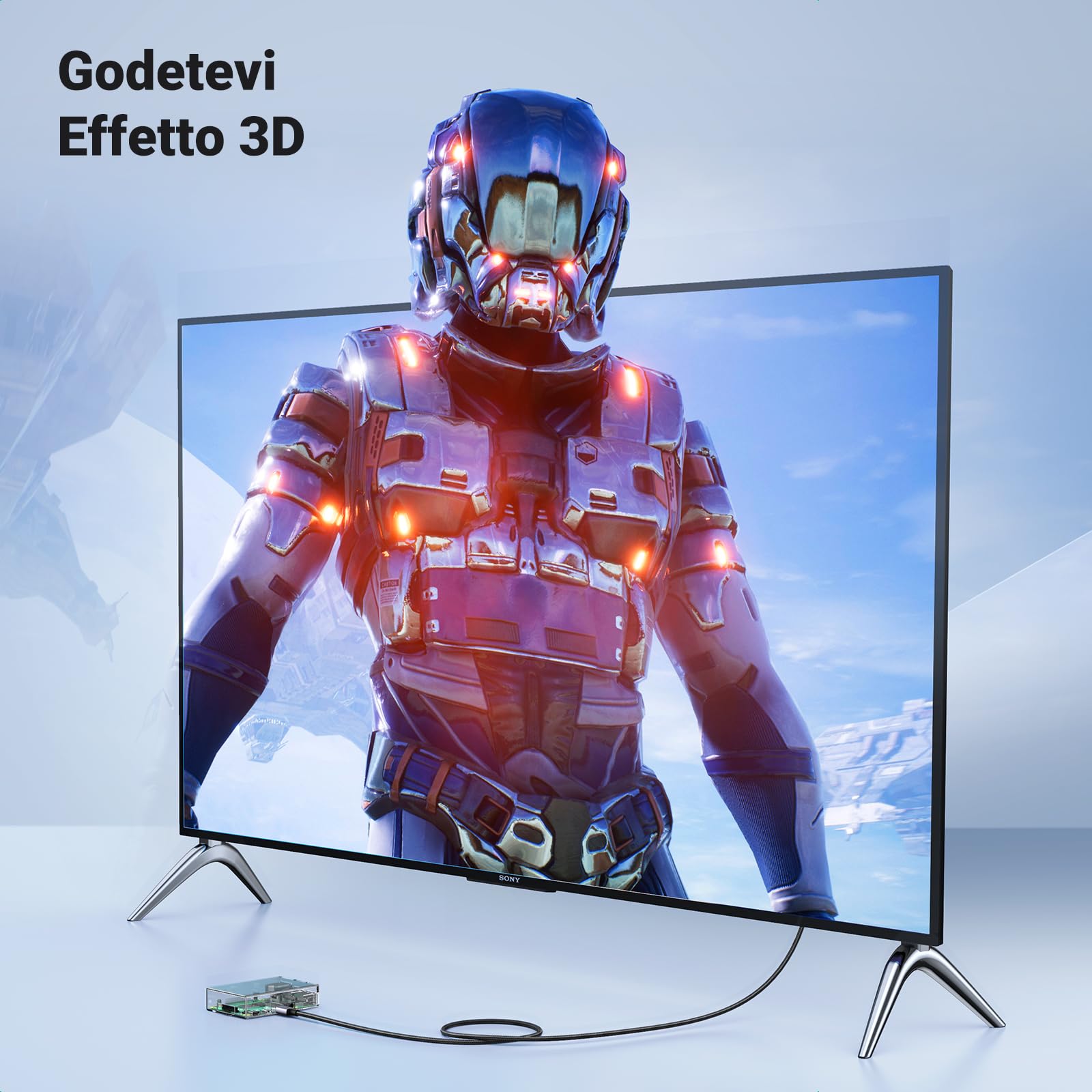 ugreen-cavo-adattatore-mini-hdmi-a-hdmi-femmina-4k-60hz-1m image 3