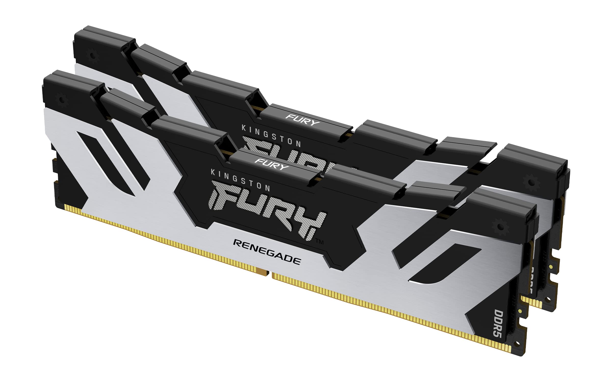 kingston-fury-renegade-ddr5-argento-nero-xmp-48-gb-2x24-gb-8400-mt-s-cl40-cudimm image 1