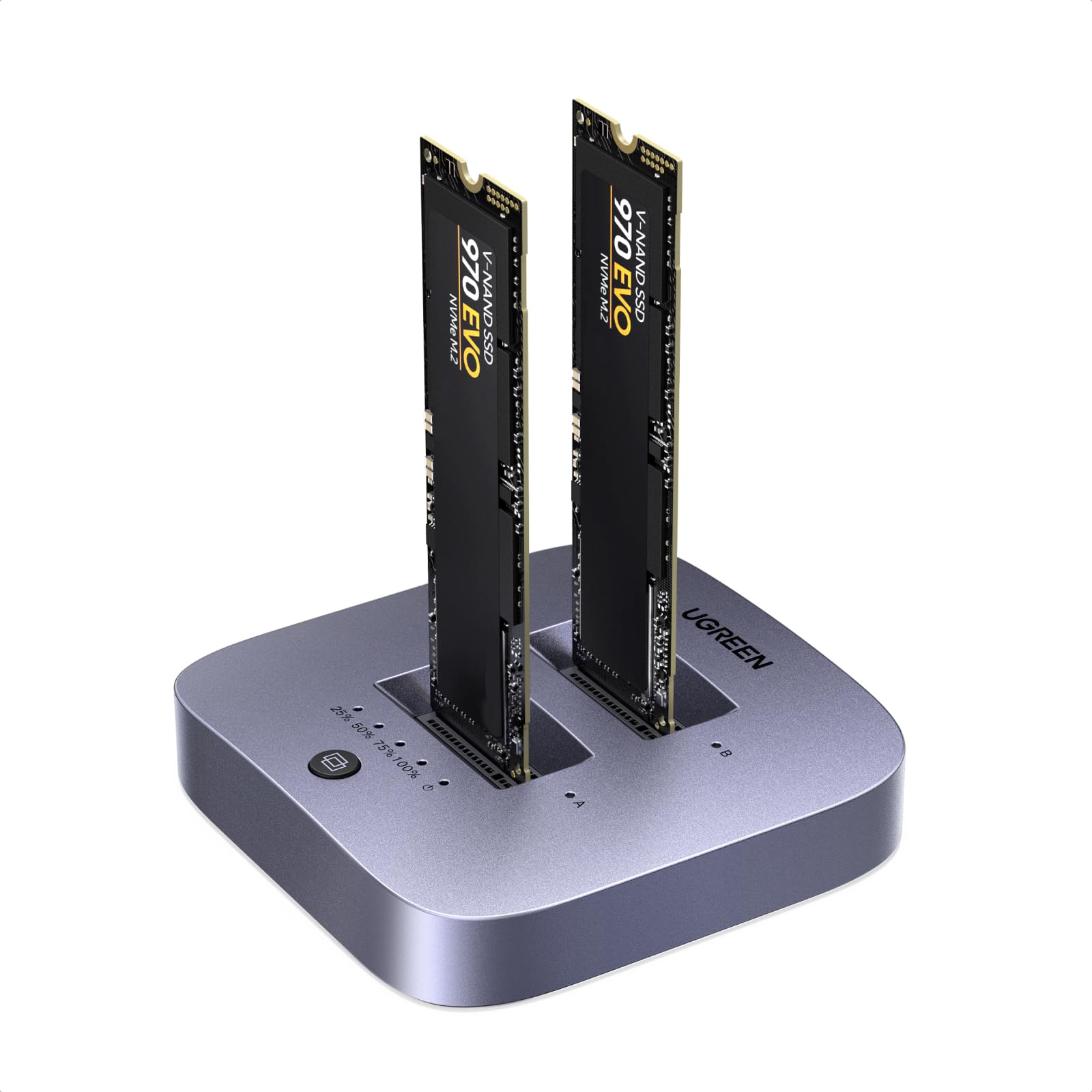 ugreen-stazione-docking-m-2-nvme-dual-bay-20gbps-usb-3-2-gen-2x2-con-clonazione- image 1