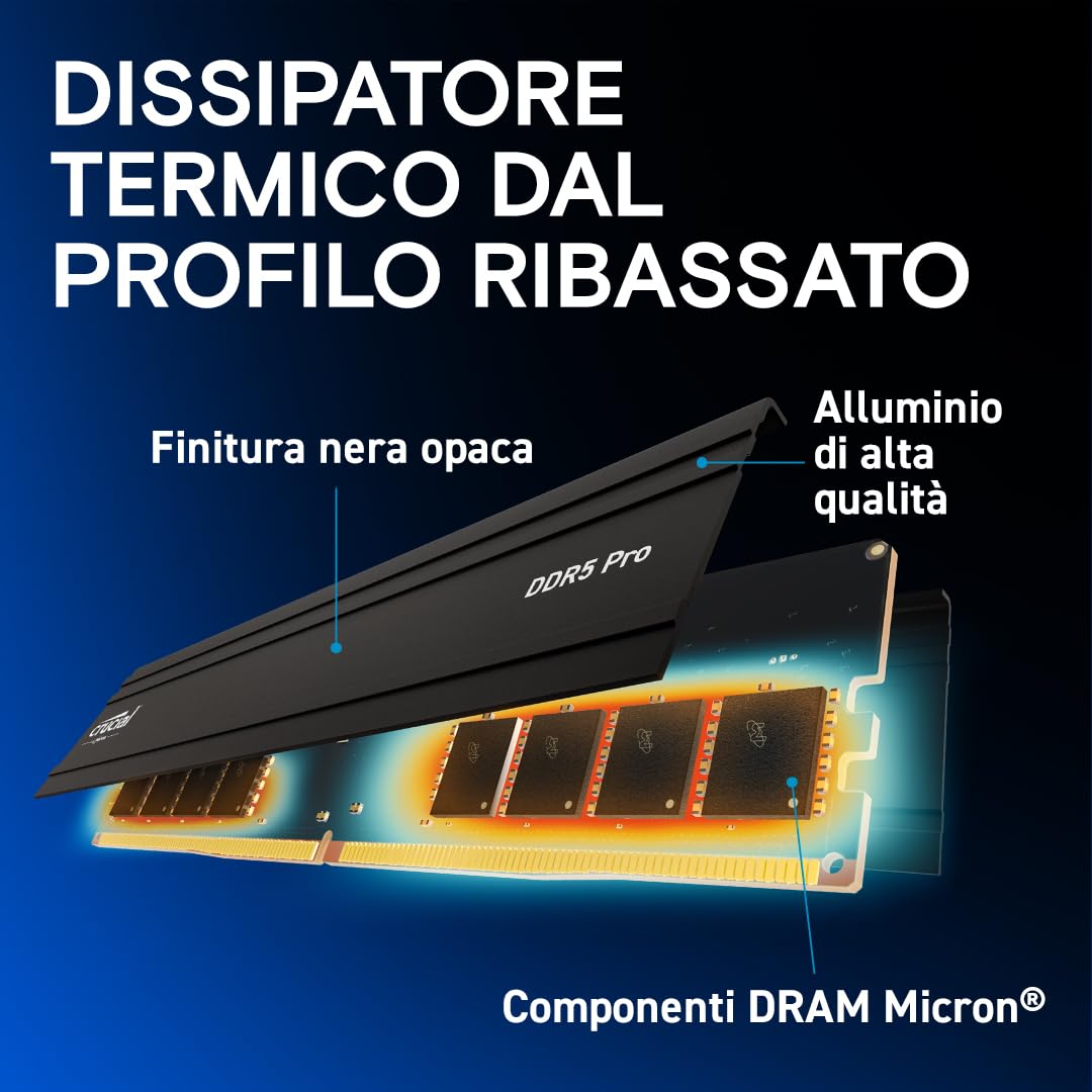 crucial-pro-ram-ddr5-32gb-kit-2x16gb-5600mhz-memoria-pc-cp2k16g56c46u5 image 4