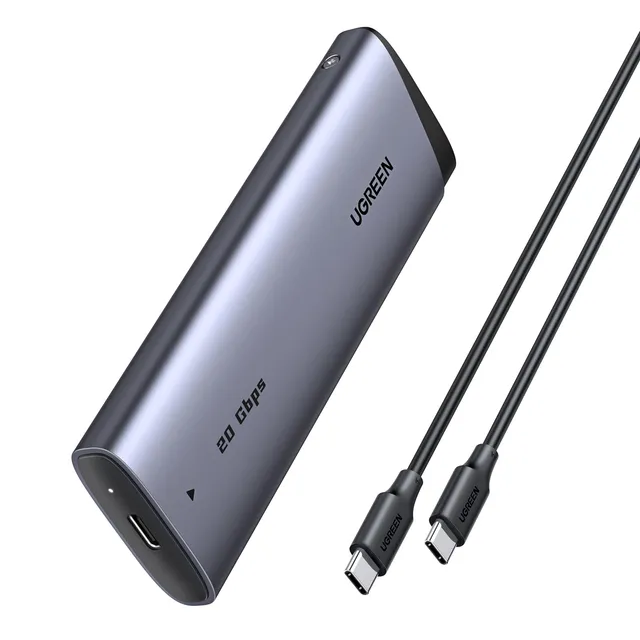 ugreen-enclosure-ssd-m-2-nvme-sata-20gbps-usb-c-3-2-gen-2x2 image 1