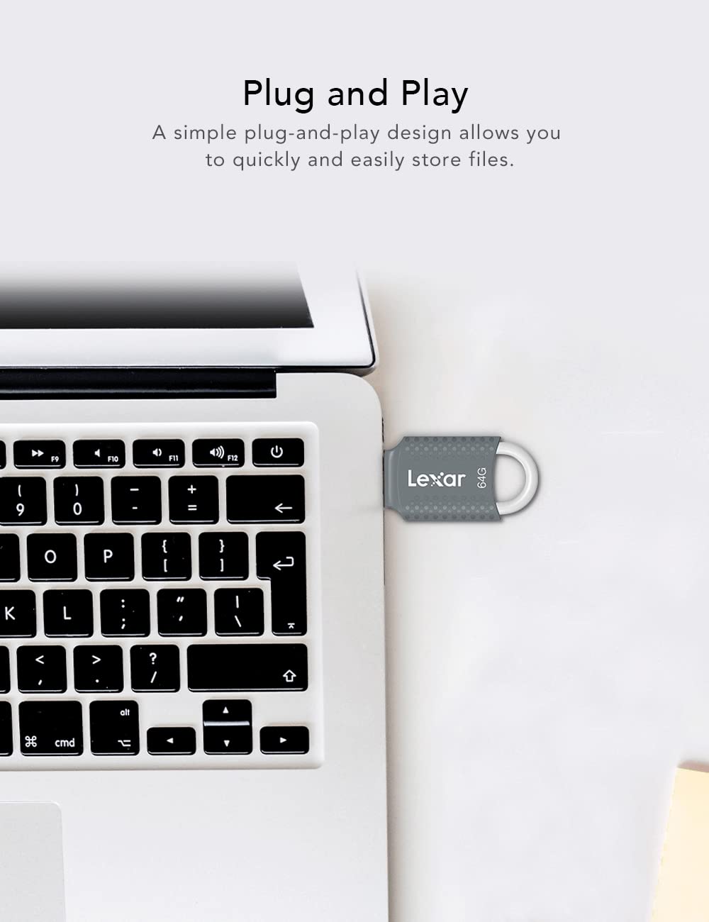 lexar-jumpdrive-ljdv40-chiavetta-usb-2-0-64gb-grigia image 2