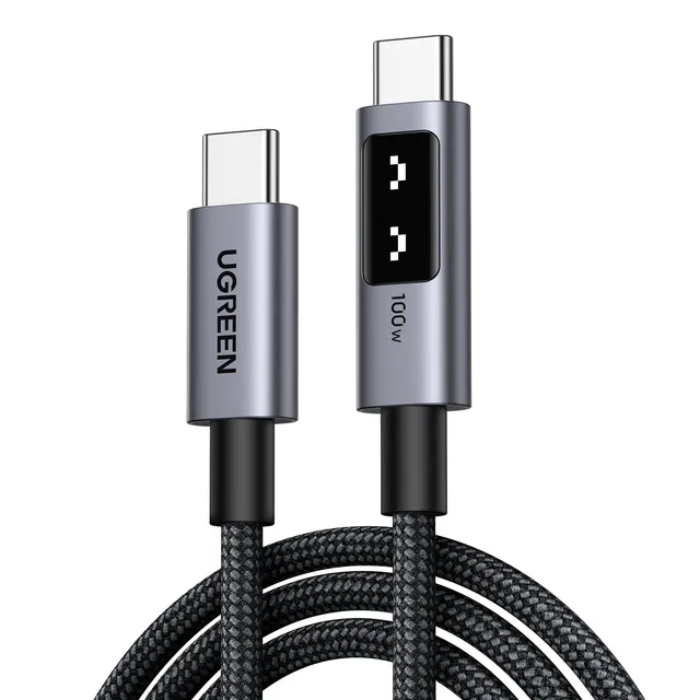 ugreen-uno-cavo-usb-c-100w-nylon-intrecciato-1m-ricarica-rapida-pd-3-0 image 1