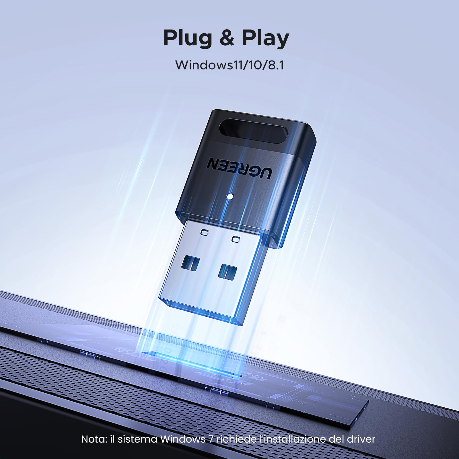 ugreen-adattatore-usb-bluetooth-5-4-per-pc-windows image 3