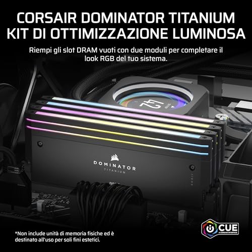corsair-dominator-titanium-ddr5-rgb-light-enhancement-kit-2-moduli-nero image 7