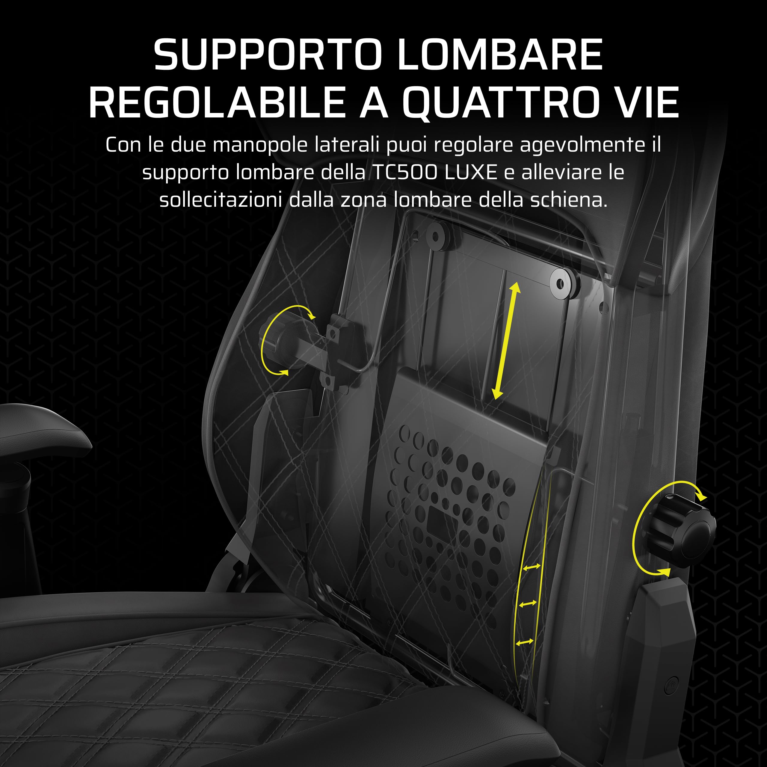 corsair-tc500-luxe-sedia-gaming-tessuto-grigio image 3