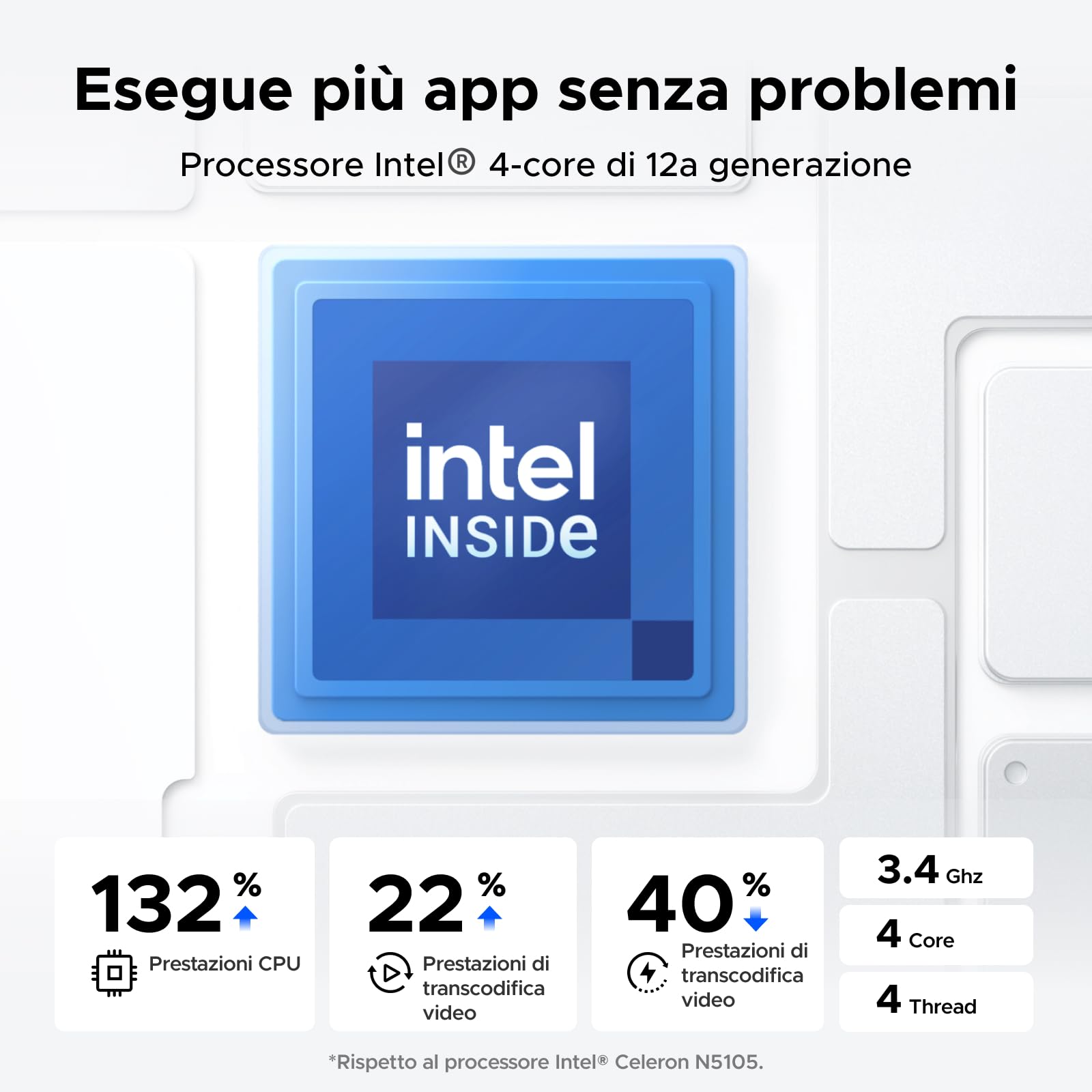 ugreen-nasync-dxp4800-nas-desktop-4-bay-intel-n100-8gb-ddr5-senza-disco image 4