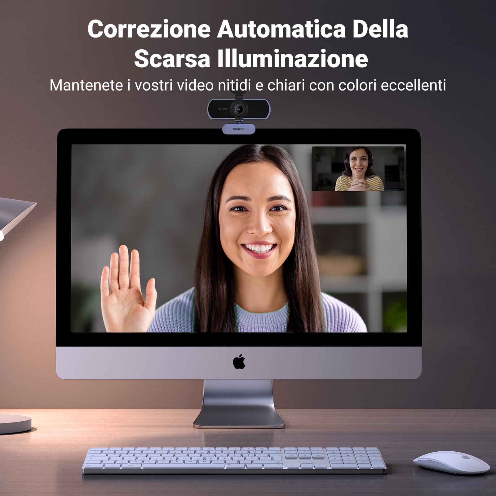 ugreen-webcam-full-hd-1080p-30fps-usb-a-con-microfono-grigio image 7
