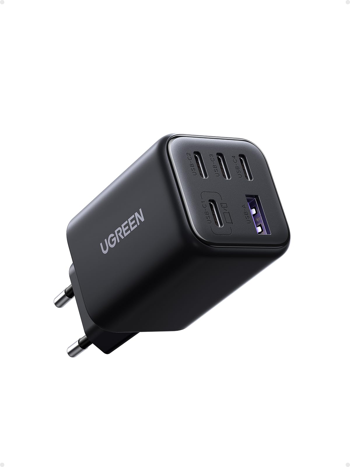 ugreen-45w-caricatore-usb-c-5-porte-gan-da-parete-4c-1a image 1