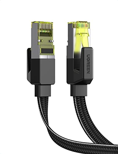 ugreen-cavo-ethernet-cat-7-piatto-in-nylon-10gbps-600mhz-15m image 7