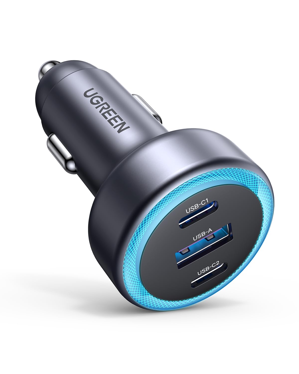 ugreen-caricatore-auto-usb-c-30w-pd-qc-3-0-a-3-porte image 4
