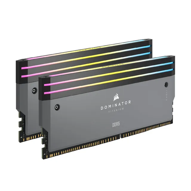 corsair-dominator-titanium-ddr5-rgb-light-enhancement-kit-2-moduli-grigio image 1