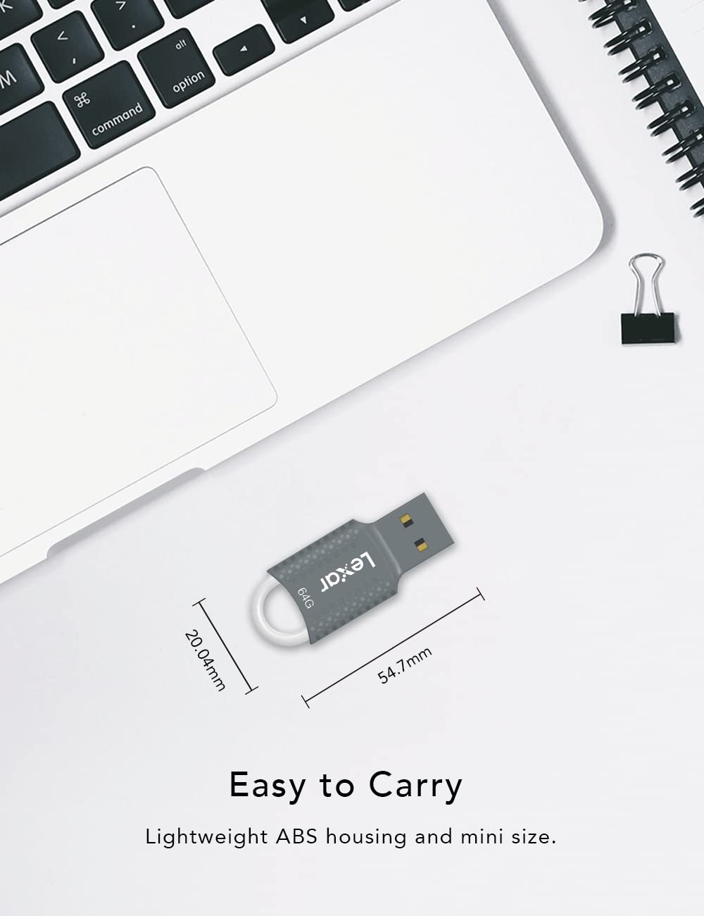 lexar-jumpdrive-ljdv40-chiavetta-usb-2-0-64gb-grigia image 3