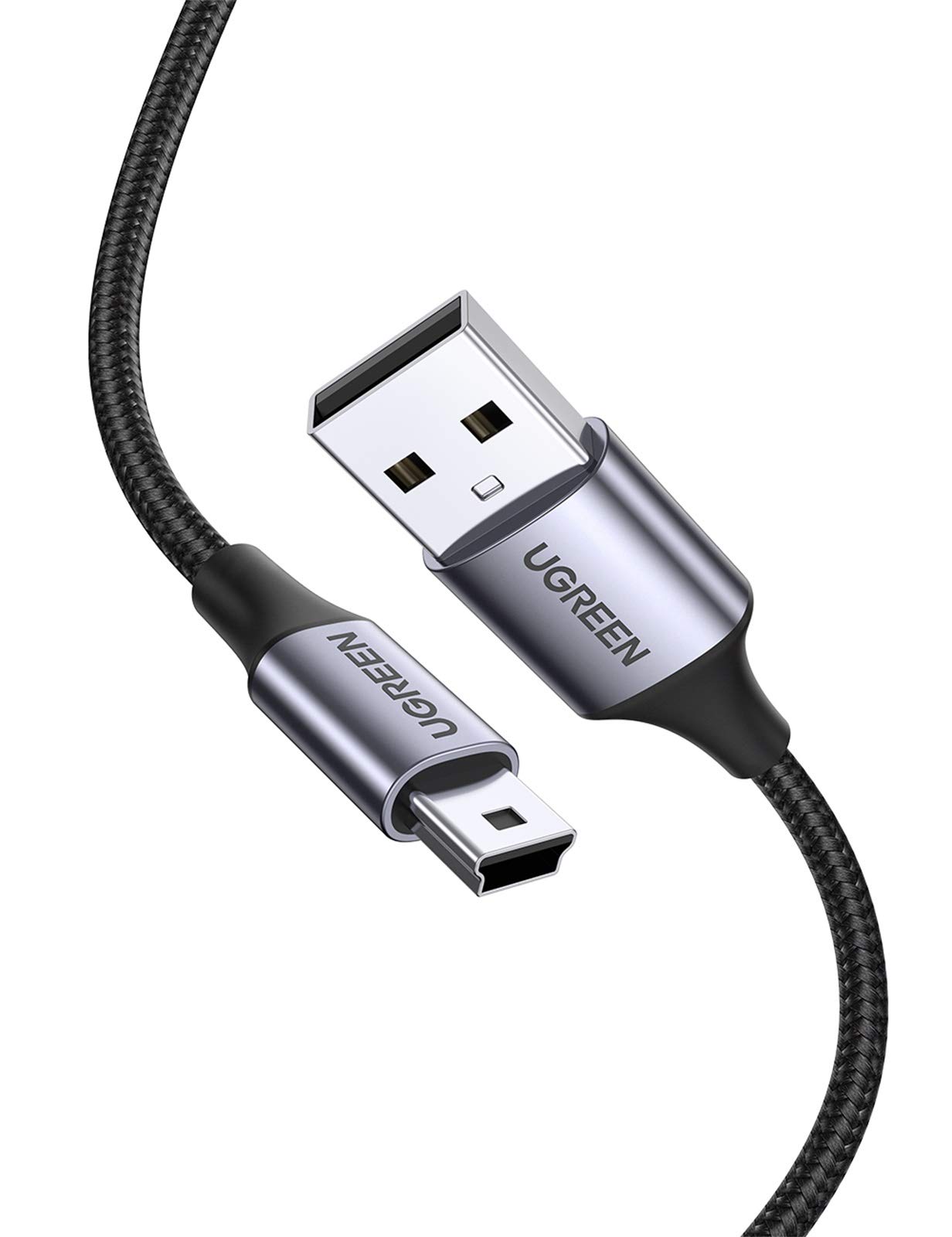 ugreen-cavo-usb-a-2-0-a-mini-b-nylon-1m image 1