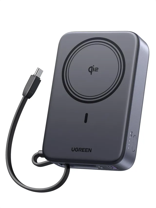 ugreen-zapix-qi2-power-bank-magsafe-20000mah-30w-con-cavo-usb-c image 1