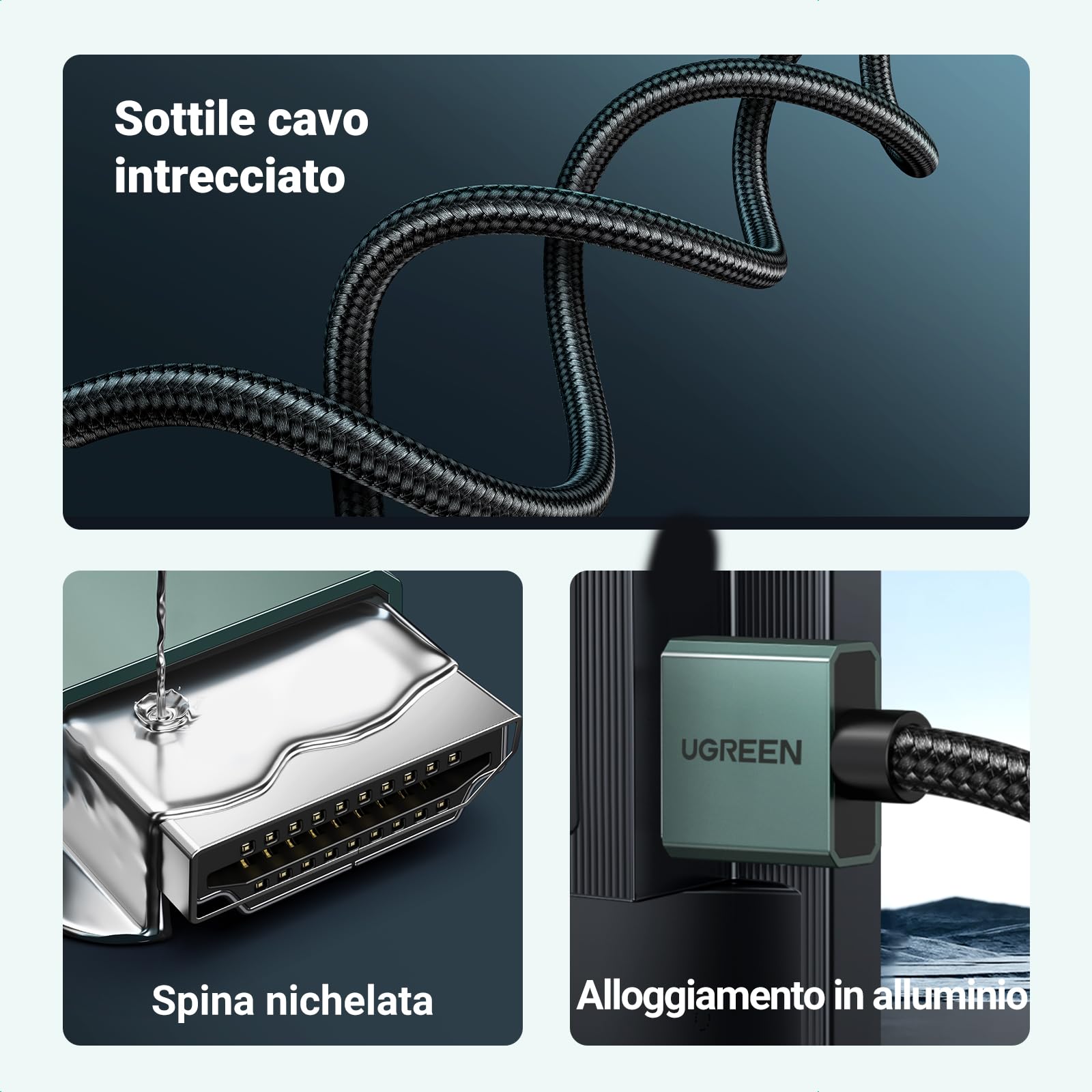 ugreen-cavo-hdmi-2-1-certificato-8k-60hz-4k-120hz-48-gbps-2-m-dynamic-hdr-earc-d image 7