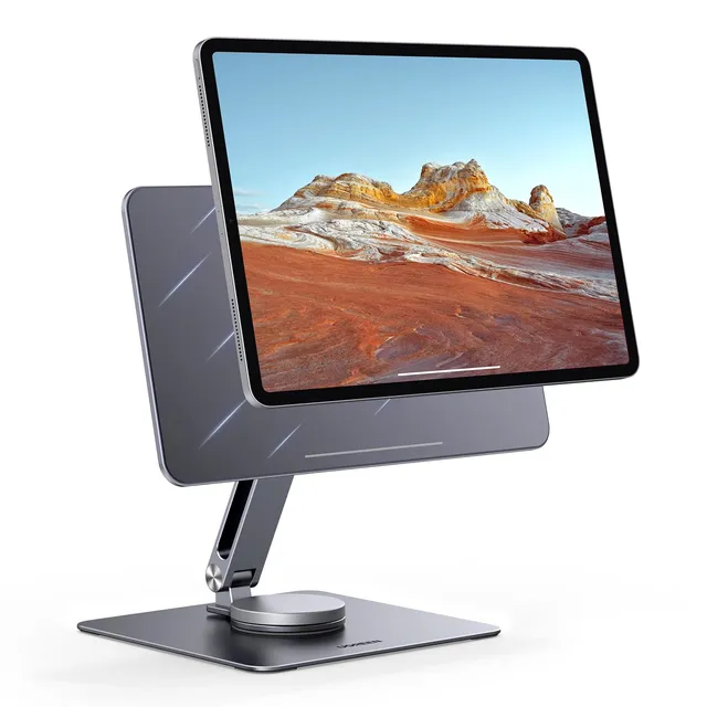 ugreen-supporto-magnetico-da-scrivania-in-alluminio-per-ipad-pro-12-9-girevole-3 image 1