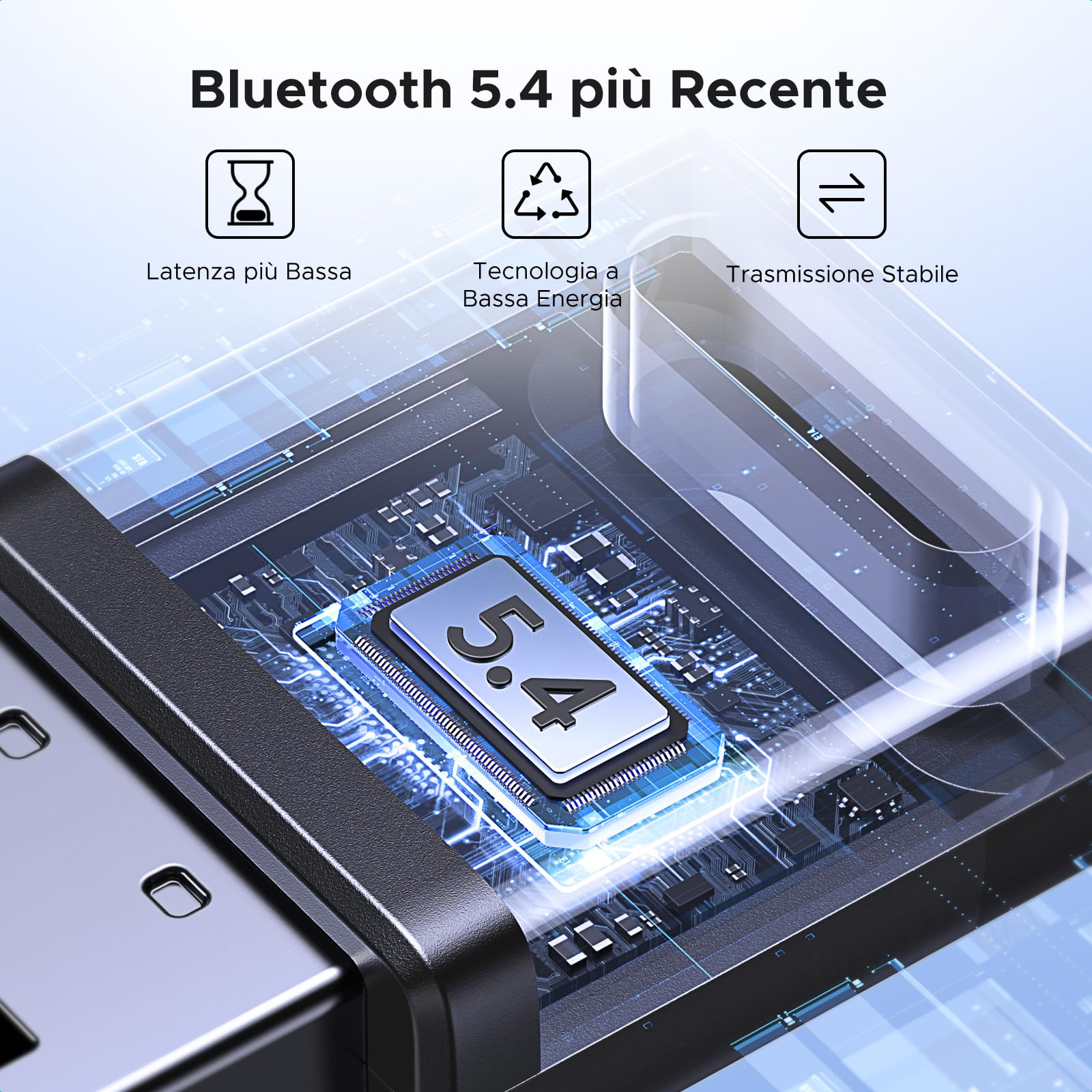 ugreen-adattatore-usb-bluetooth-5-4-per-pc-windows image 2